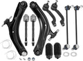 Nissan Rogue 2008-2013 Lower Control Arms Ball Joints Tie Rod Ends 10PCS |  BDFHYK Front End Suspension Repair Kit