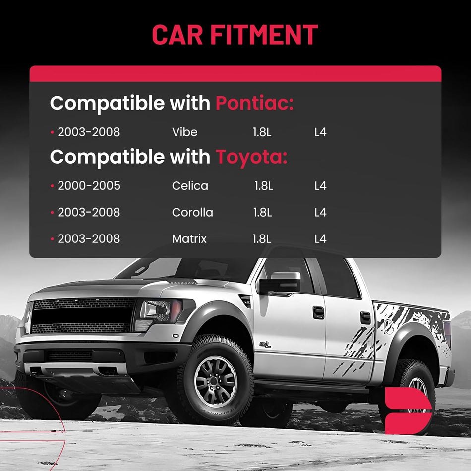 2PCS Rear Wheel Hub Bearing Assembly For Toyota Celica Corolla Matrix 2000-2008, Pontiac Vibe 2003-2008, FWD, 5 Lugs w/o ABS,512218