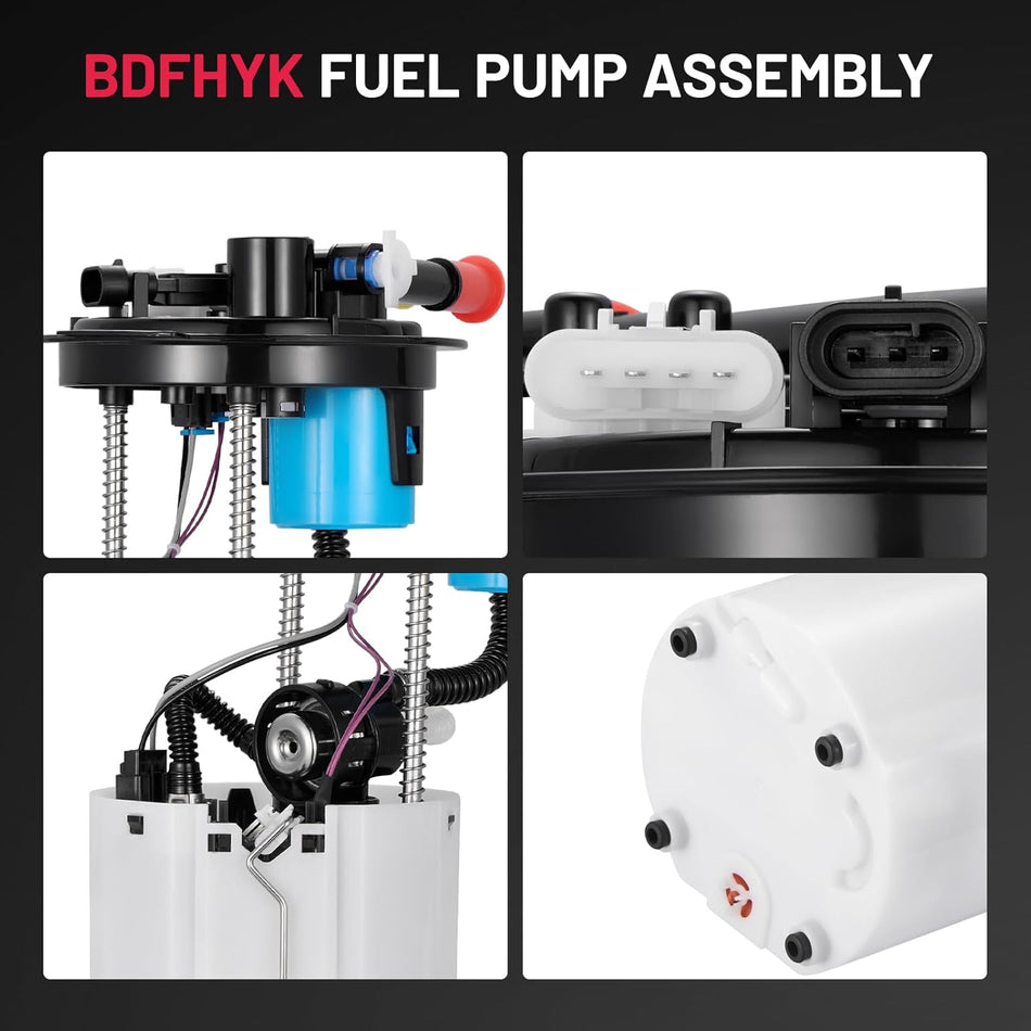 BDFHYK Electric Fuel Pump Module Assembly Compatible with Buick Allure LaCrosse 2005-2006, Compatible with Chevrolet Impala Monte Carlo 2005 2006 V6 Replace E3679M