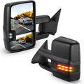 Towing Mirrors for Chevy GMC C/K Series 1988-2000, Turn Signal, Power Adjustable, Pair