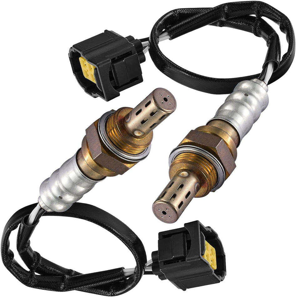 BDFHYK Oxygen Sensor Upstream Downstream O2, Compatible with Dodge Challenger Dakota Ram 1500 Ram 2500 Ram 3500, Compatible with Jeep Grand Cherokee Commander, 234-4587, 15510, Replacement 2Pcs
