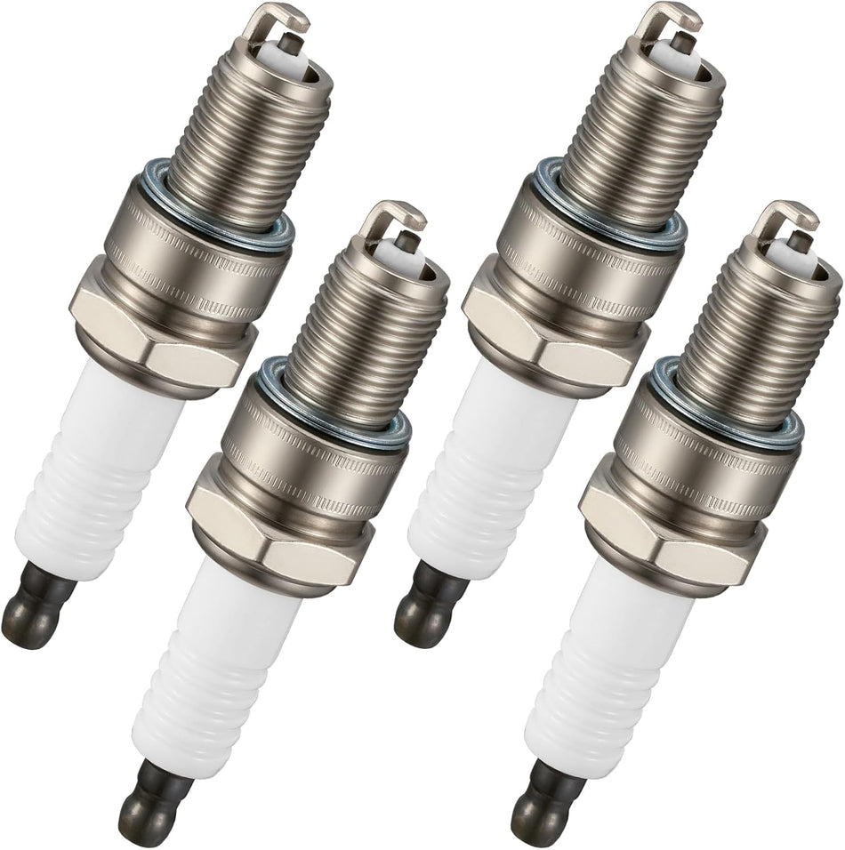 BDFHYK 3432 Iridium Spark Plugs Compatible with Toyota 1981-1987 Land Cruiser, for Bentley 1971-1974 Corniche T1 Series, 1968-1970 T1 Series 4.2L 6.2L 6.8L Engine Replacement for BPR4EY, Set of 4