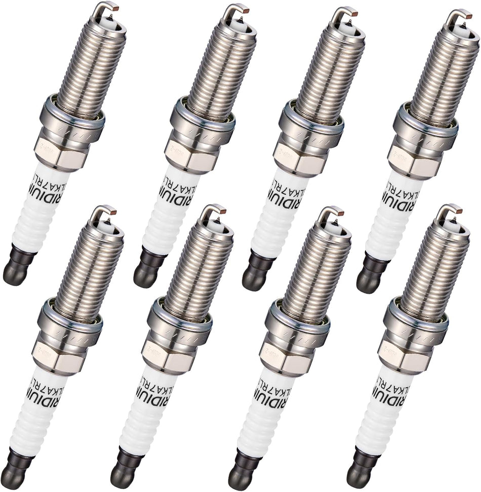 BDFHYK 93501 Iridium Spark Plugs Compatible with Nissan TITAN Altima Armada NV2500 NV3500, Compatible with INFINITI QX56 QX60 QX80 M56,CX-3 Replacement for LKAR7BIX11S Set of 8