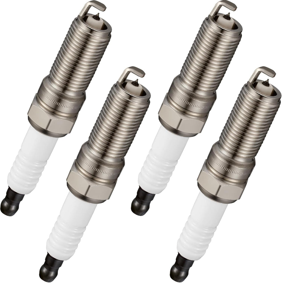 BDFHYK SP530 Iridium Spark Plugs Compatible with Mazda 3 6 for Lincoln MKZ for Mercury Mariner Milan C-Max Escape Fusion Transit Connect 2.0L 2.3L 2.5L L4 Engine Replacement for AYFS32YR, Set of 4