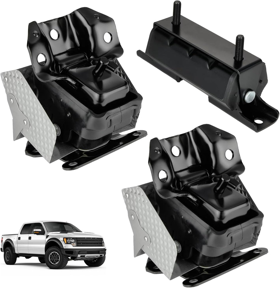 BDFHYK 3PCS Engine Motor and Trans Mounts Compatible with Cadillac Escalade ESV,Compatible with Chevrolet Silverado 1500/Silverado 3500 Classic,Compatible with GMC Yukon XL 1500 2007-2014 for A2638
