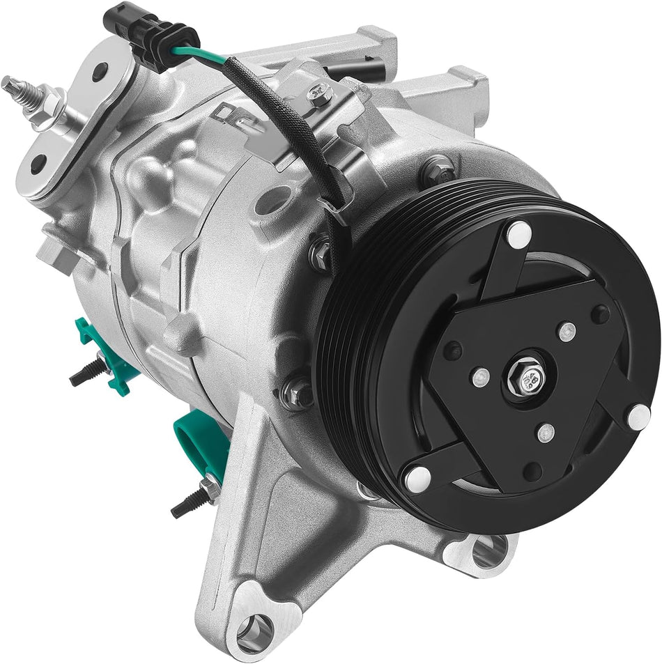 BDFHYK Air Conditioning A/C Compressor 68322 compatible with Buick Enclave 2013-2020, compatible with Chevry Traverse 2013-2020, GMC Acadia 2013-2017, Acadia Limited 2017 V6 3.6L