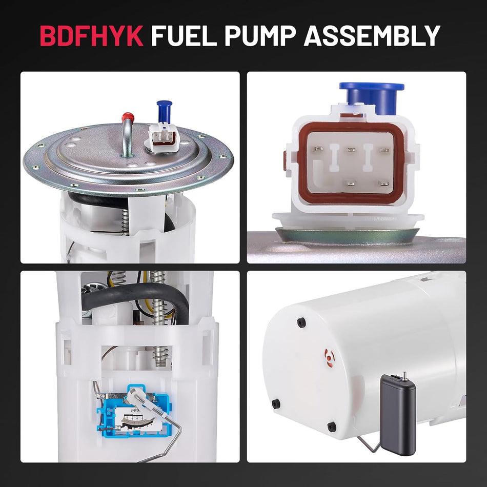 BDFHYK Electric Fuel Pump Module Assembly Compatible with Hyundai Elantra 2004-2006, Compatible with Hyundai Tiburon 2005-2008, 2.0L 2.7L L4 V6 Replace E8736M