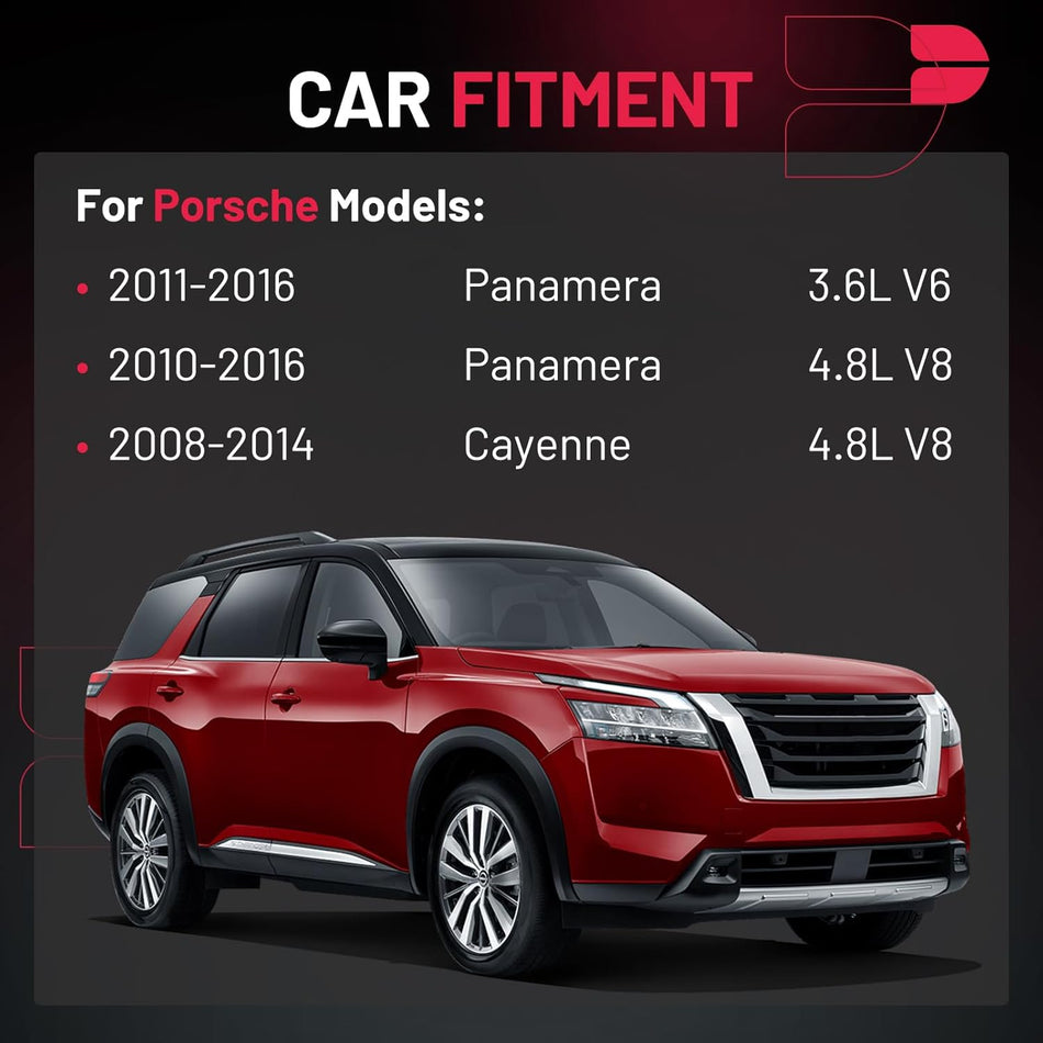 BDFHYK Ignition Coil Packs Compatible with Porsche 2011-2016 Panamera 3.6L V6,2010-2016 Panamera 4.8L V8,2008-2014 Cayenne 4.8L V8,Coil for 94860210411 UF-660 UF660 Set of 6