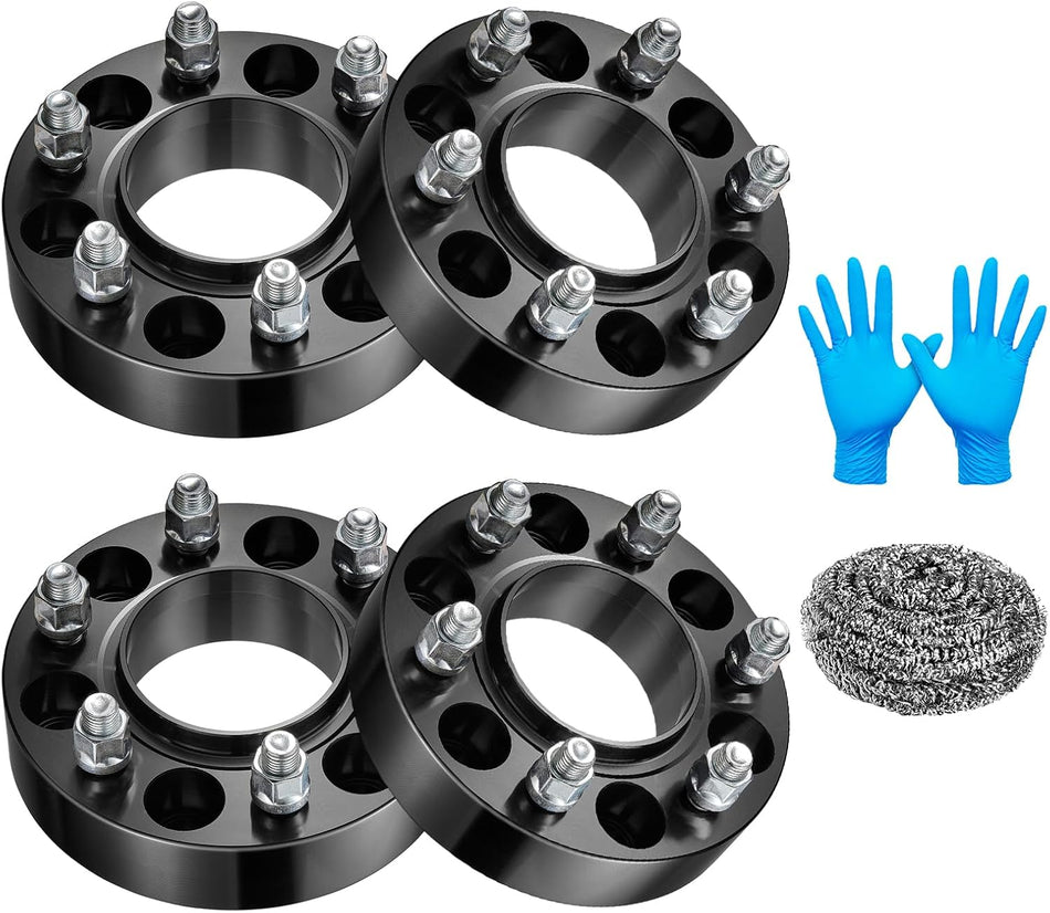 BDFHYK 2 inch 6x135 Wheel Spacers 6Lug Hub Centric 6x135mm Compatible with F-150 2004-2014, Lincoln Navigator 2003-2014, Expedition 2003-2014, M14x2 87.1mm Hub Bore, Set of 4