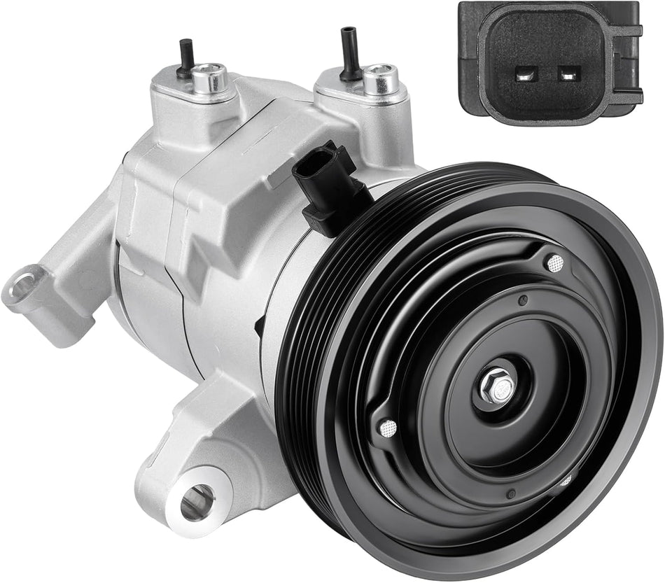 BDFHYK 98301 Air Conditioning A/C Compressor with Clutch Compatible with Jeep Liberty V6 3.7L 2009-2012, Compatible with Dodge Nitro V6 3.7L 2009-2011