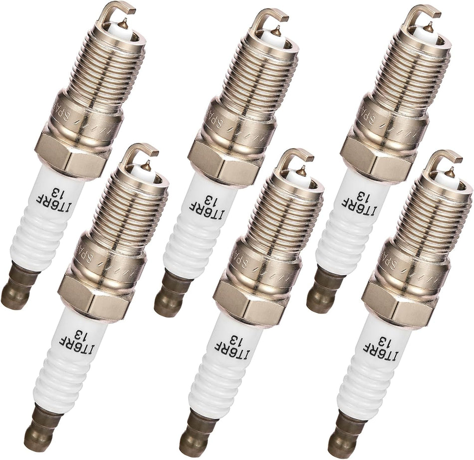 BDFHYK 6PCS Spark Plug Compatible with Mazda Tribute,Compatible with Mercury Mariner, Montego Sabler,Import Material 3.0L V6 Replacement for SP-479 SP493