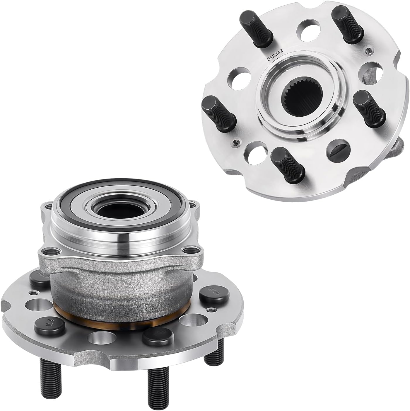 BDFHYK 512342 rear wheel bearing and hub assembly for Acura MDX ZDX and Honda Pilot AWD