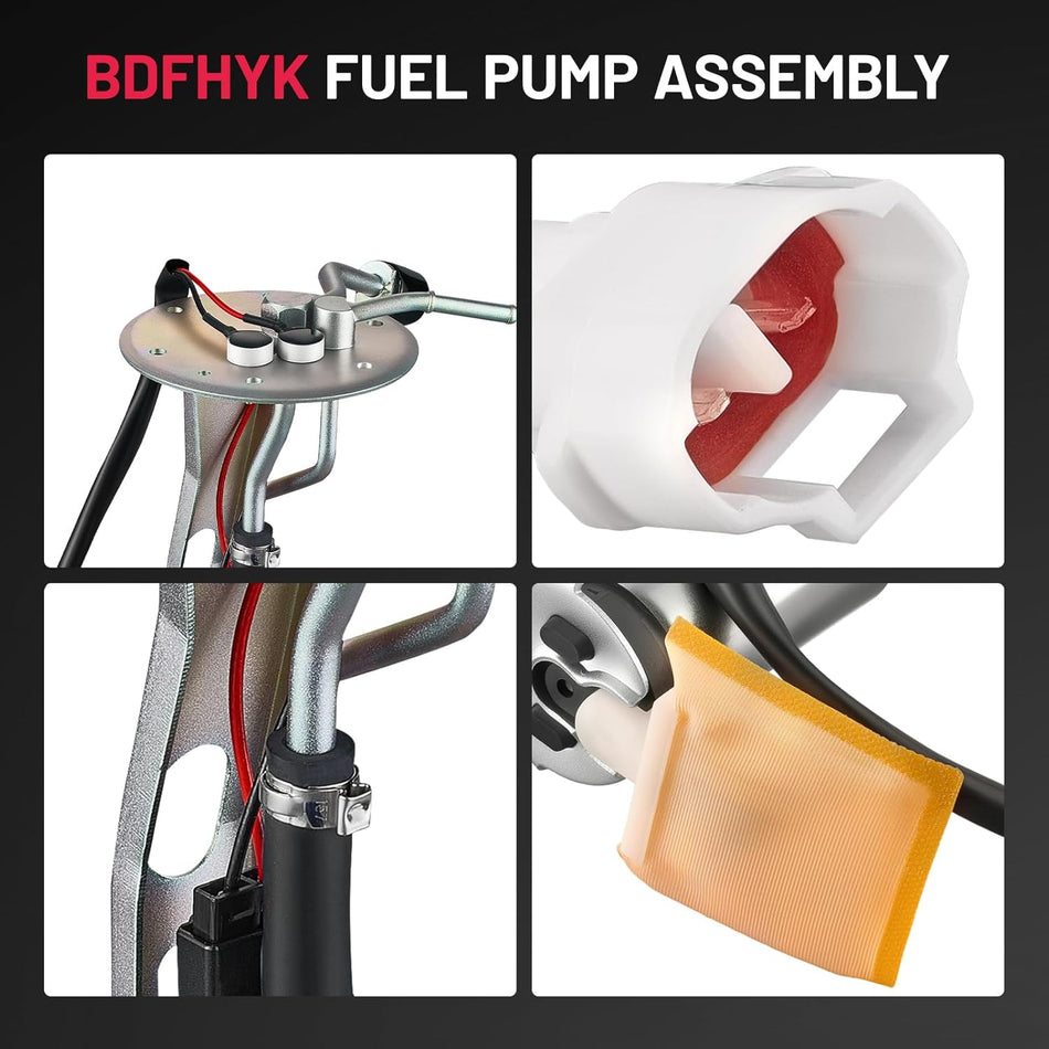 BDFHYK Electric Fuel Pump Module Assembly Compatible with Geo Tracker 1989-1996 1.6L l4,Compatible with Suzuki Sidekick 1991-1995 1.6L l4 Replace E8238H