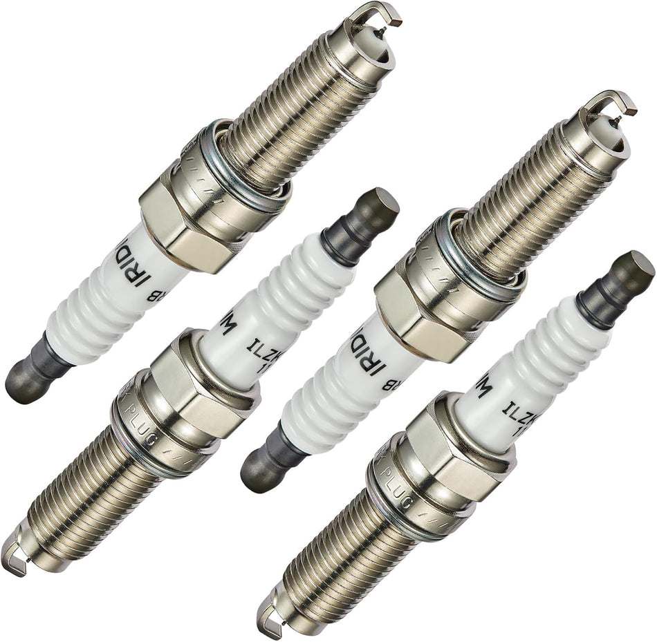 BDFHYK Set of 4 Iridium Spark Plug Compatible with Hyundai Elantra Tucson,Compatible with Acura ILX TSX,Civic CR-V Accord, Forte Soul, Cooper Countryman 1.6L 1.8L 2.0L 2.4L Engine Replacement for 3461