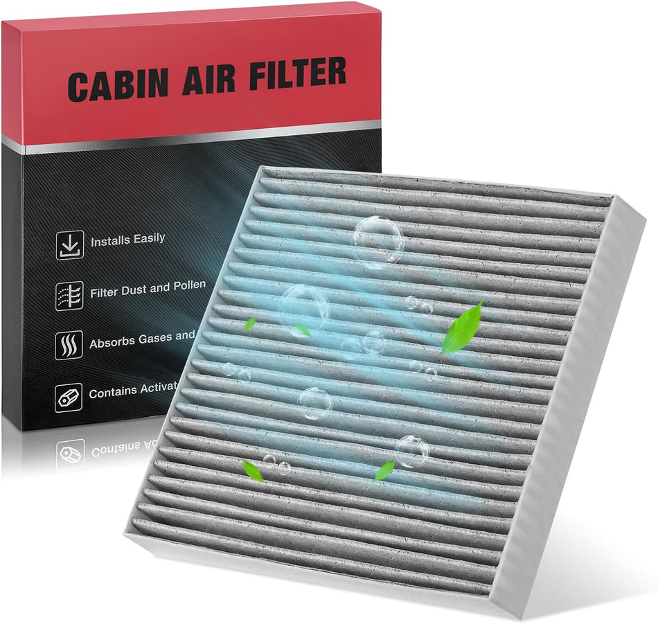 BDFHYK PC99594P Cabin Air Filter with Activated Carbon Compatible with Hyundai 2021-2023 Elantra/Santa Fe, 2020 Sonata, Ioniq 5/Tucson 2022-2023, Compatible with Kia K5 1.6L 2021-2023
