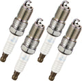 BDFHYK 4 Pcs Iridium Spark Plug For Focus Escape Transit Connect, For Mazda 3 Tribute,Mercury Mariner,2.0L 2.3L ELECTRIC L4,Engine, Replacement for AP104 7963