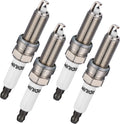BDFHYK 4PCS Platinum Iridium Spark Plugs 97080 for Hyundai Elantra Kona Tucson Veloster, Kia Forte Optima Soul 1.6L L4