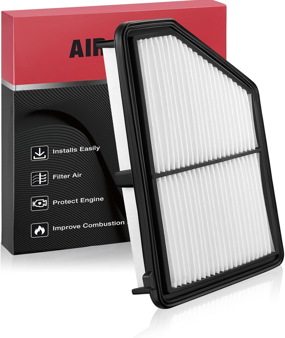 BDFHYK CA12051 Engine Air Filter Compatible with Honda Civic 2016-2024 2.0L, HR-V 2023 2024 2.0L, Replace# 17220-5BA-A00 AF5264 JFA405 SA12051 PA99117 WA10416
