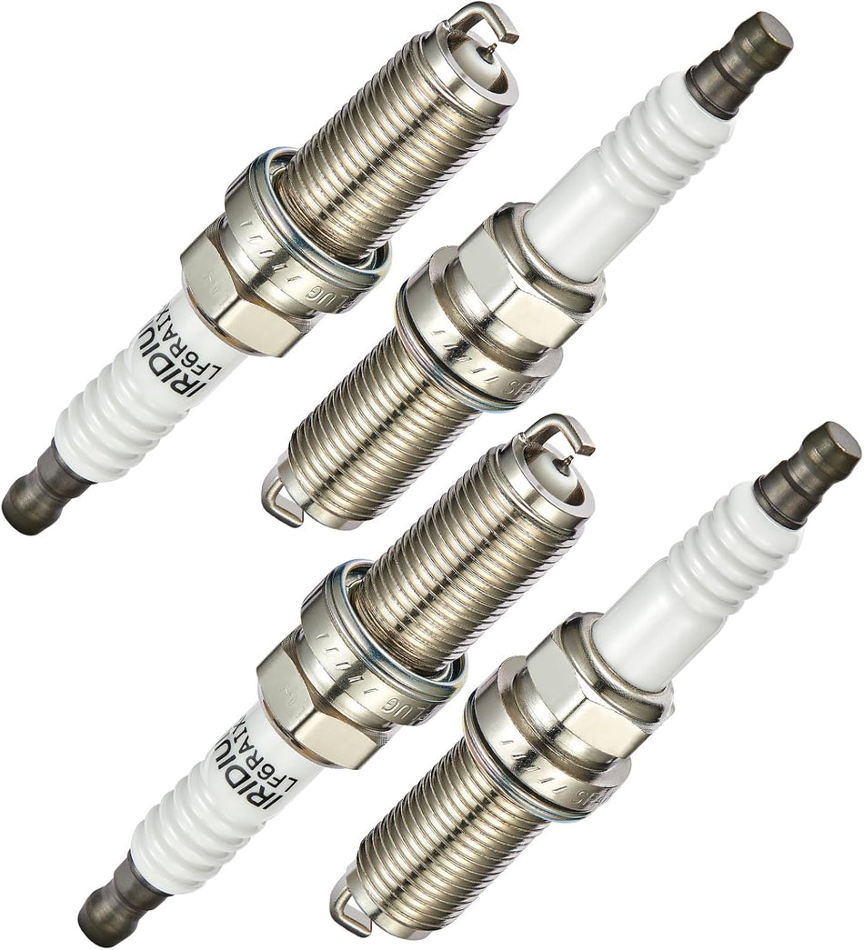 BDFHYK 3672 Set of 4 Iridium Spark Plug Compatible with 2001 2002 2003 2004 Subaru Outback 3.0L H6 Engine Replacement for LFR6A-11