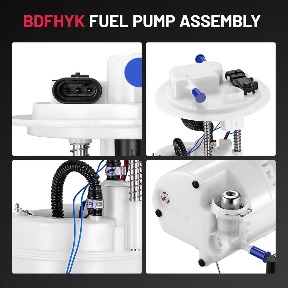 E8821M Electric Fuel Pump Module Assembly, Compatible with Hyundai Santa Fe 2007-2009 (2.7L V6 / 3.3L V6)