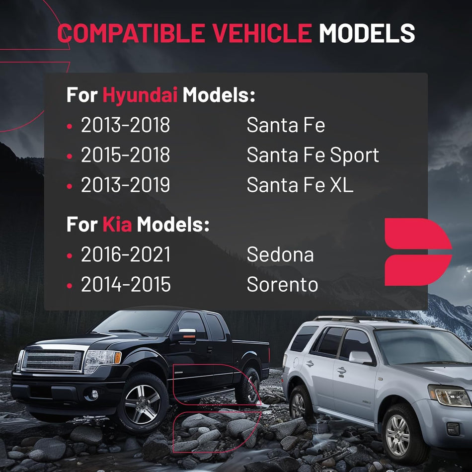 SYERAL Trunk Latch Lock Actuator Compatible with Hyundai Santa Fe 2013-2018, Santa Fe Sport 2015-2018, Santa Fe XL 2013-2019, Compatible with Kia Sedona 2016-2021, Sorento 2014-2015 81230-3Z000