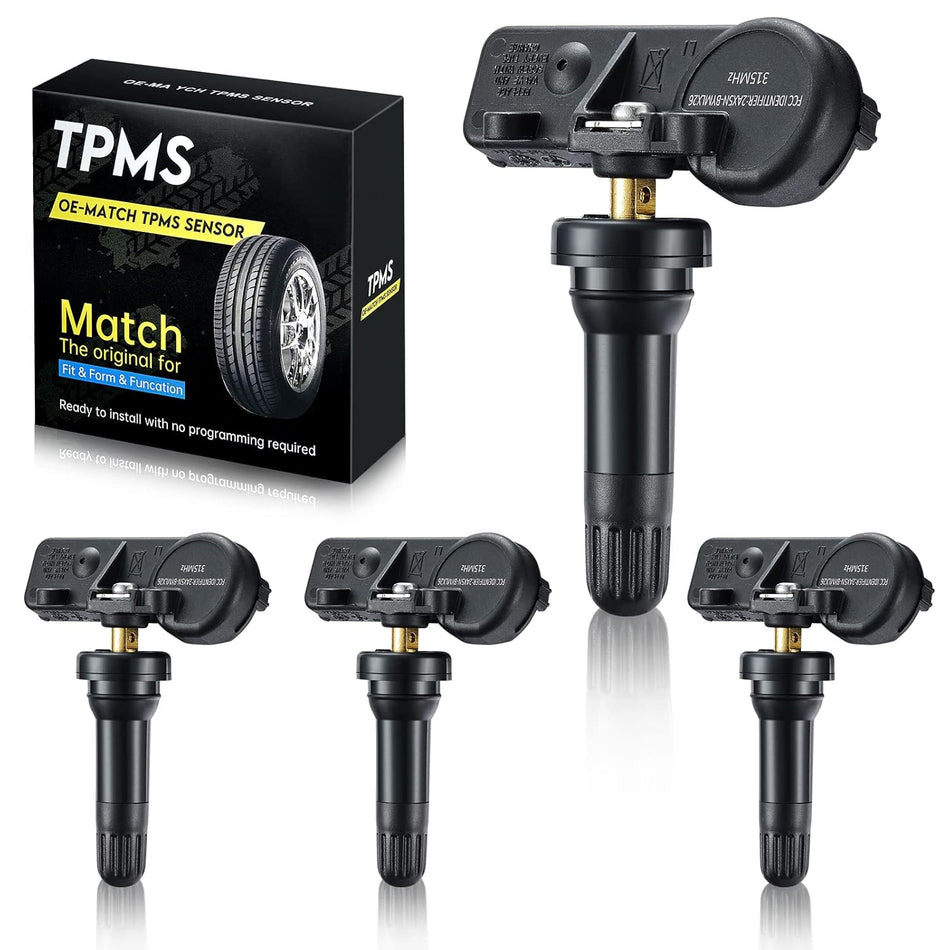 BDFHYK 315MHz Programmed TPMS Tire Pressure Sensor Compatible with Subaru B9 Tribeca Forester Impreza Legacy Outback Tribeca WRX XV XV Crosstrek 2004..2008 2009 2010 2011 2012 2013 2014 2015 2016 2017