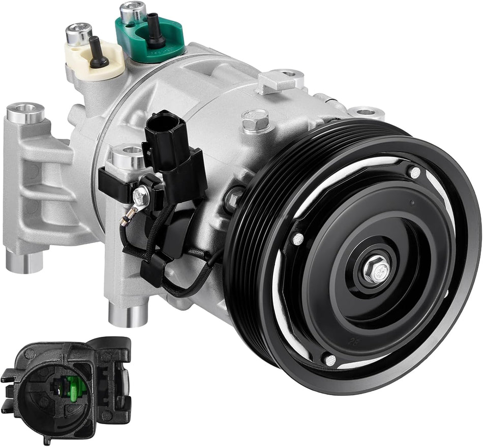 BDFHYK 178325 Air Conditioning A/C Compressor with Clutch Compatible with Kia Soul L4 1.6L 2012-2013