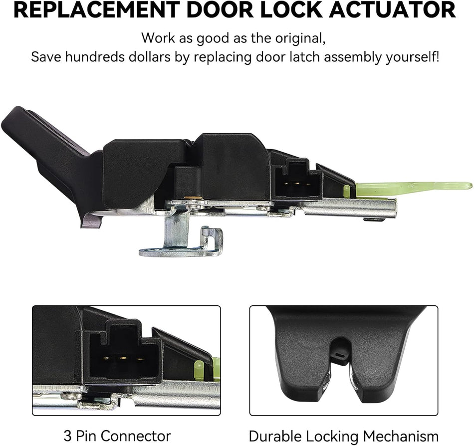 SYERAL Trunk Latch Actuator Replacement for 2007-2011 Toyota Camry Tailgate Trunk Lid Latch Lock Actuator Motor