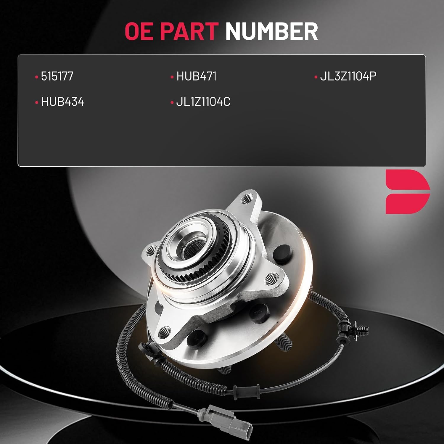 BDFHYK front wheel hub assembly replacement for Ford front wheel service