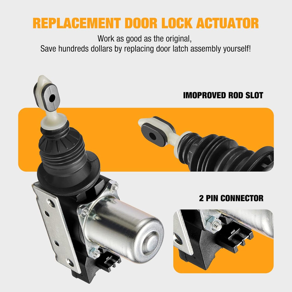 SYERAL 746-014 Power Door Lock Actuator Compatible with Chevrolet GMC, Compatible with Cadillac Buick Pontiac
