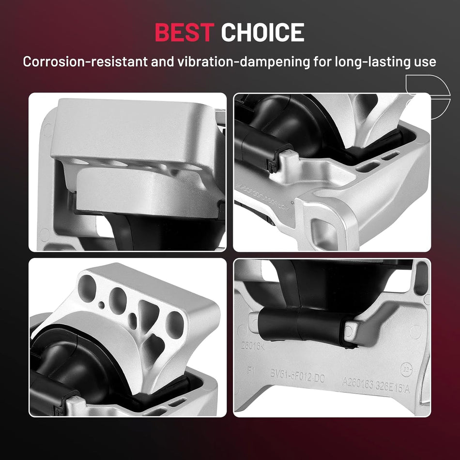 BDFHYK 1PCS Engine Motor and Trans Mounts Compatible with Ford Escape 2011-2019 2.5L l4, 2013-2019 2.0L l4 Replace A5631