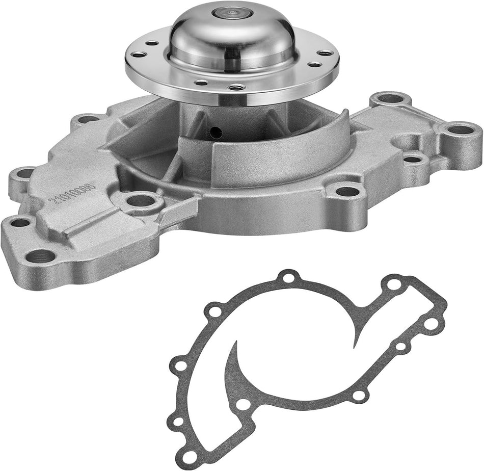 BDFHYK AW5075 Automotive Engine Water Pump Kit Compatible with 1992-2009,1996-2005Chevrolet,1995-1999Oldsmobile,1992-2008Pontiac V6 3.8L,Replace#252-693,89018214,251-718,WP-9016,AW5075