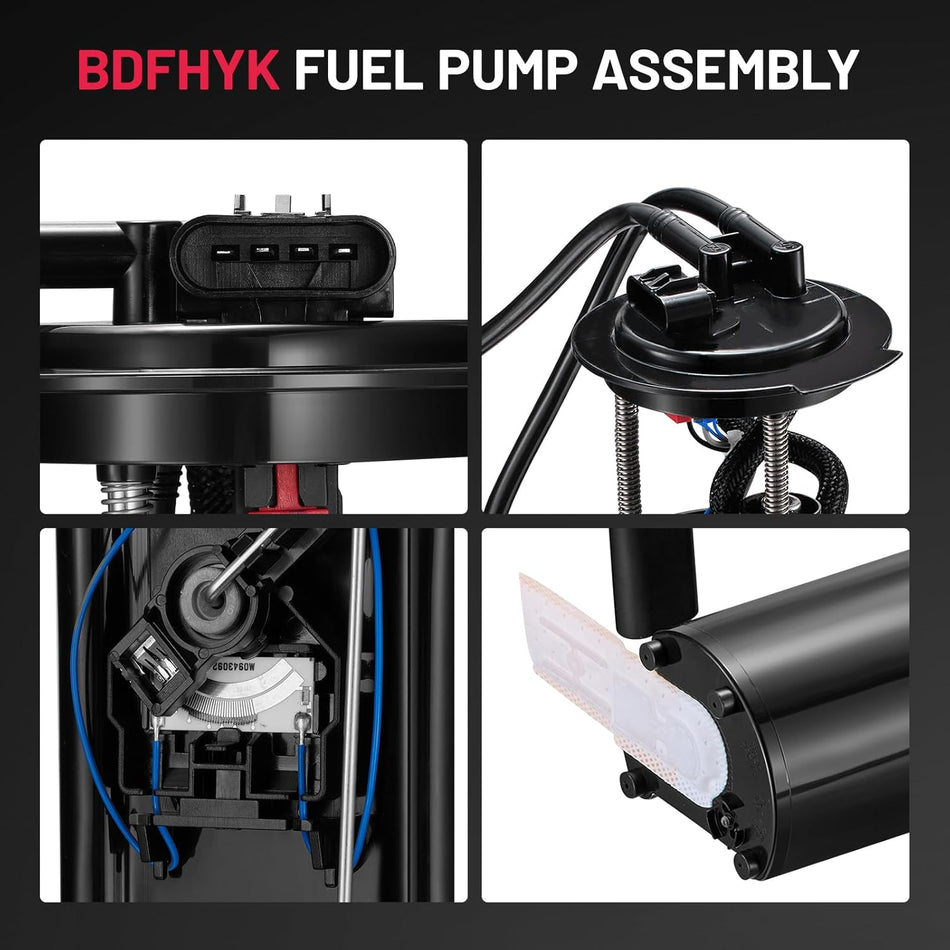 E3726M Electric Fuel pump module assembly Compatible with 2006-2008 Chevrolet Cobalt/2007-2008 Pontiac G5/2006-2007 Saturn Ion/2006 Pontiac G4/2006 Pontiac Pursuit 2.2L l4/2.4L l4/2.2L l4