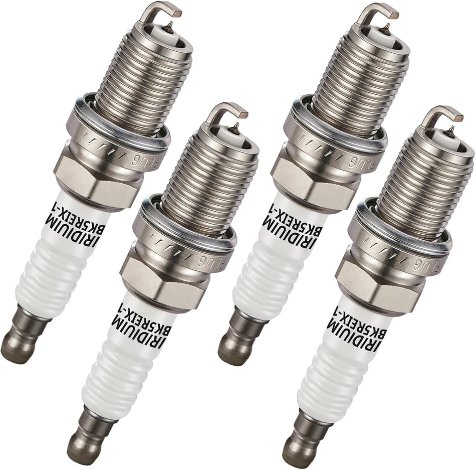 BDFHYK Set of 4 Iridium Spark Plug Compatible with TL Prizm Sebring Colt Summit Prizm Elantra Sonata G20 MX-3 Protege Altima Frontier Vibe xA xB 4Runner Corolla Tacoma Yaris for 7090 BKR5EGP