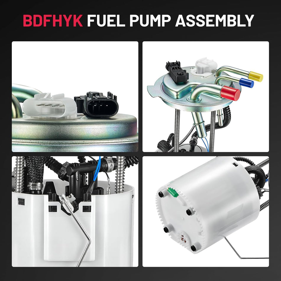 BDFHYK Fuel pump module assembly E3765M 2008-2012 for Chevy Tahoe, GMC Yukon, Cadillac Escalade V8 4.8L 5.3L 6.0L 6.2L, 2008 2009 2010 2011 2012