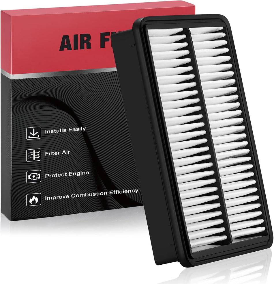 BDFHYK CA10086 Engine Air Filter Compatible with Hyundai Tucson 2005-2009 & Kia Sportage 2005-2010, 2.0L 2.7L, Replace# 28113-08000