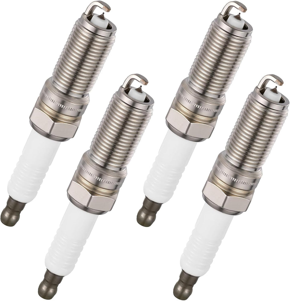 BDFHYK 6716 Iridium Spark Plugs Compatible with Allure Envision ATS CTS Escalade Blazer Camaro Equinox Malibu C-Max Edge Fusion Acadia Canyon Envoy H3 H3T i-290 MKS MKZ CX-7, Set of 4