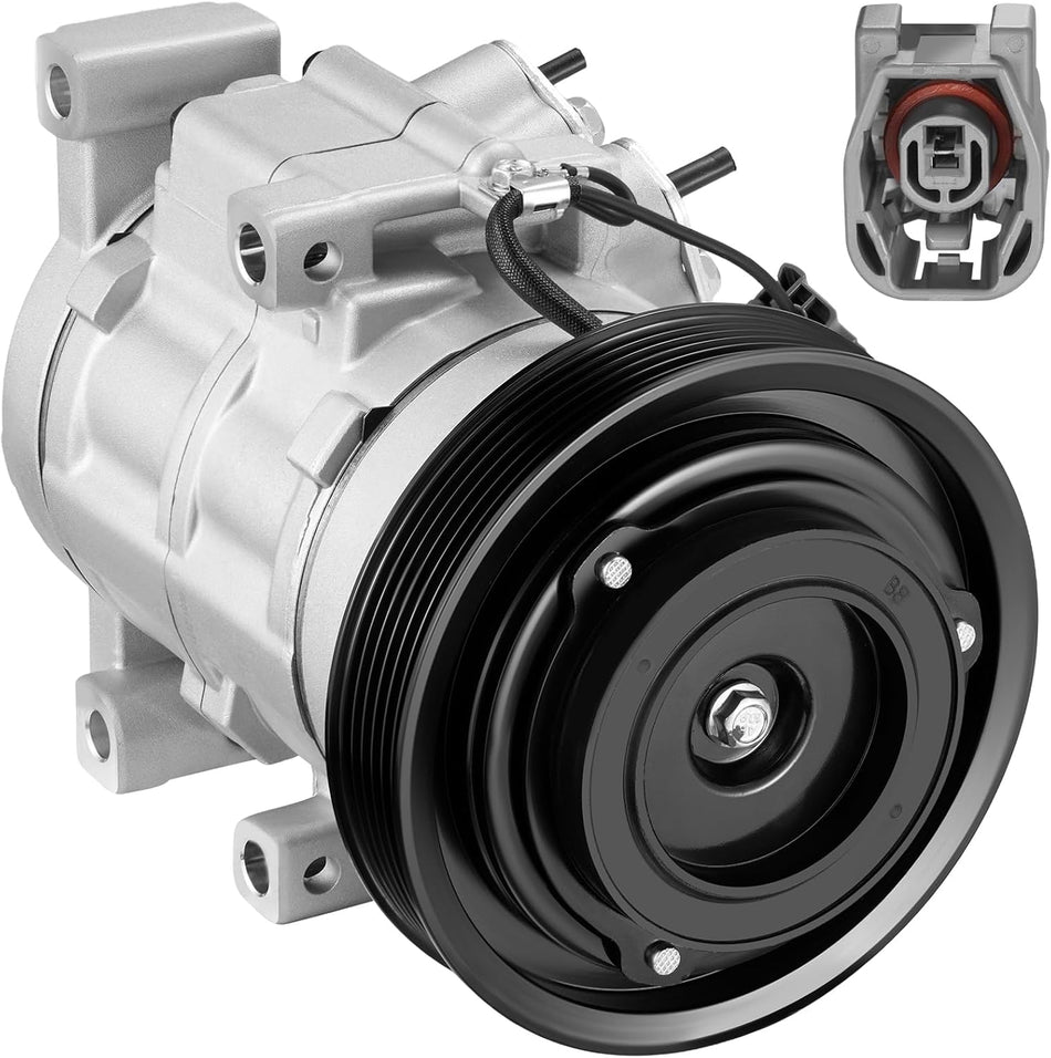 BDFHYK 98122 Air Conditioning A/C Compressor with Clutch Compatible with Mazda 5 2012-2015, 3 l4 2.3L 2010-2013, 3 L4 2.5L 2010-2013, 3 Sport L4 2.5L 2010-2013