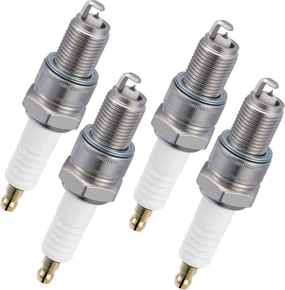 BDFHYK 7082 Iridium Spark Plugs Compatible with Jaguar compatible with Nissan for Honda for Kia for Hyundai 1.6L 2.0L 3.0L L4 L6 Replacement for BPR5EGP Set of 4