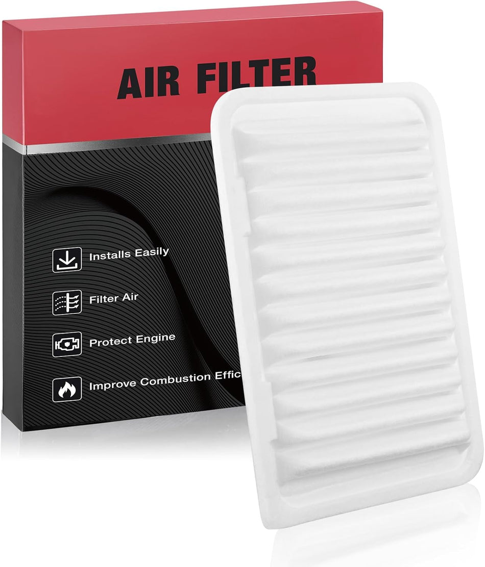 BDFHYK CA10190 Engine Air Filter Compatible with Toyota Corolla 2009-2019, Matrix 2009-2014, Yaris 2006-2008, Compatible with Pontiac Vibe 2009-2010, Replace# ‎17801-0D060, PA4446