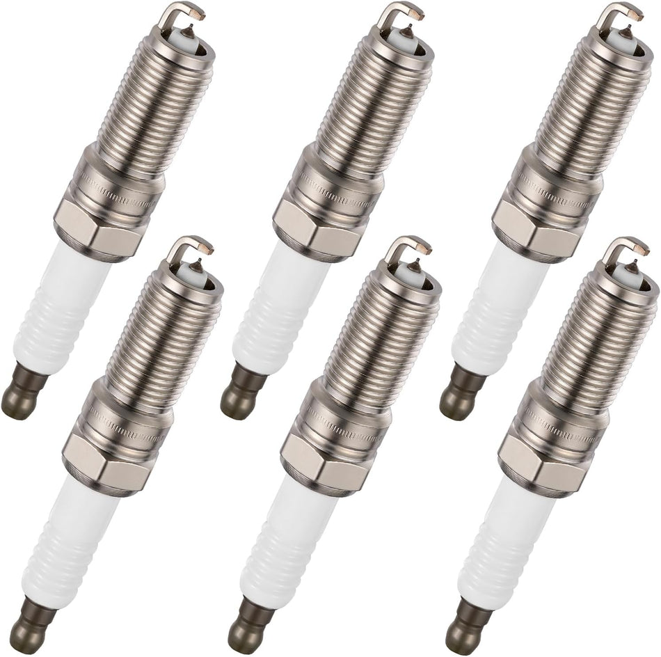 BDFHYK 4024168967 Iridium Spark Plugs Compatible with Dodge 2001-2010 Grand Caravan 3.3L 3.8L V6, Set of 6