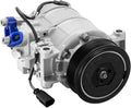 BDFHYK A/C Compressor with Clutch For Audi A4 1.8L 2001-2006 2013-2016,2.0L 2005-2007, A5 2008-2019, A3 A4 A5 A8 Quattro, A4 allroad Q7, Replace# 98350