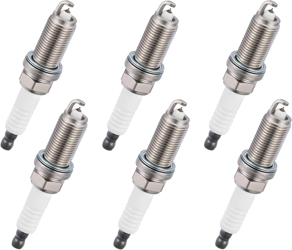 BDFHYK 6858 Iridium Spark Plugs Compatible with Lexus 2006-2017 GS300 GS350 GS350 GS450h IS F IS250 IS300 IS350 RC300 RC350 2.5L 3.0L 3.5L V6 Set of 6