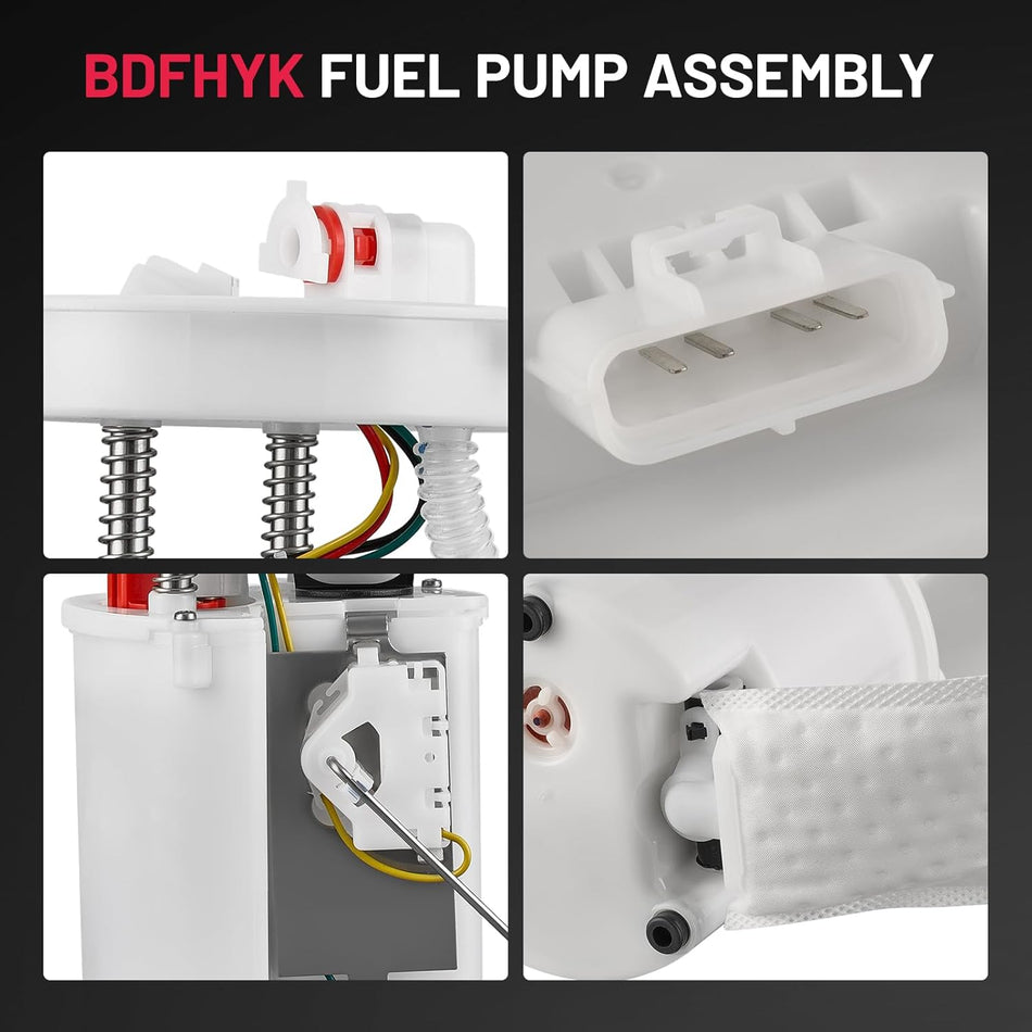 BDFHYK Electric Fuel Pump Module Assembly Compatible with Ford Focus 2000-2002 2.0L l4 Replace E2556M