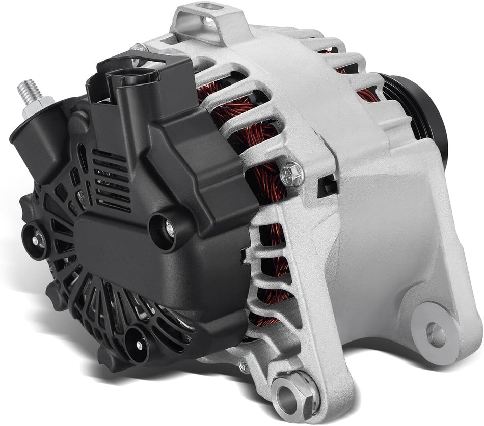 BDFHYK Alternator Compatible with Hyundai Elantra/Elantra GT/Elantra Coupe 2011-2017 1.8L l4/2.0L l4,Compatible with Kia Soul/Forte/Forte Koup/Forte5 2012-2016 2.0L l4 1.8L l4 Replace 11610 FG10T011
