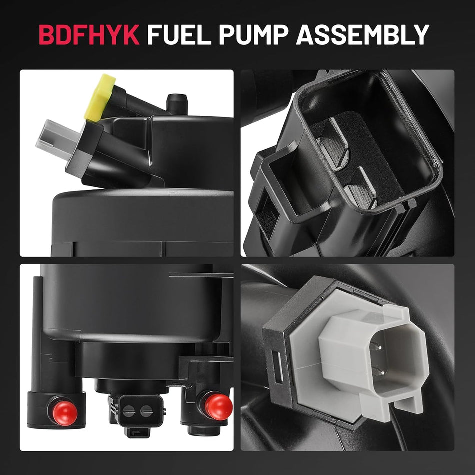 BDFHYK Electric Fuel Pump Module Assembly Compatible with Ford F-250 Super Duty/F-350 Super Duty/F-450 Super Duty/F-550 Super Duty 2011-2016 6.7L V8 Replace E2565