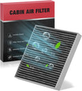 BDFHYK Cabin Air Filter with Activated Carbon for Smart Fortwo 2008-2018, EQ Fortwo 2019, CF10612