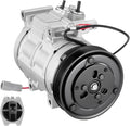 BDFHYK 158381 A/C Compressor with Clutch For Mazda 3, Mazda 3 Sport L4 2.0L 2010-2013