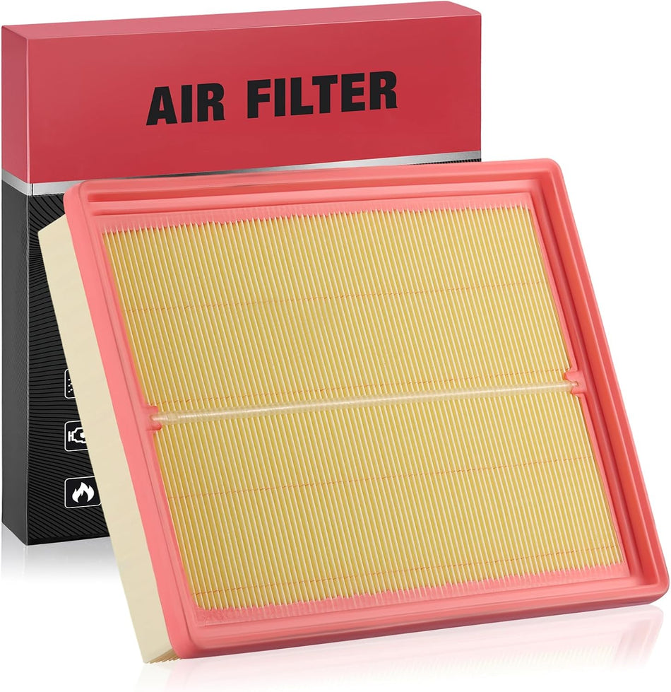 BDFHYK CA10191 Engine Air Filter Compatible with Kia 2006 2007 2008 2009 2010 Optima, 2007-2012 Rondo, 2.4L l4, 2.7L V6, Replace# AF4022, XA11089, A35671, 49175, 281132G000