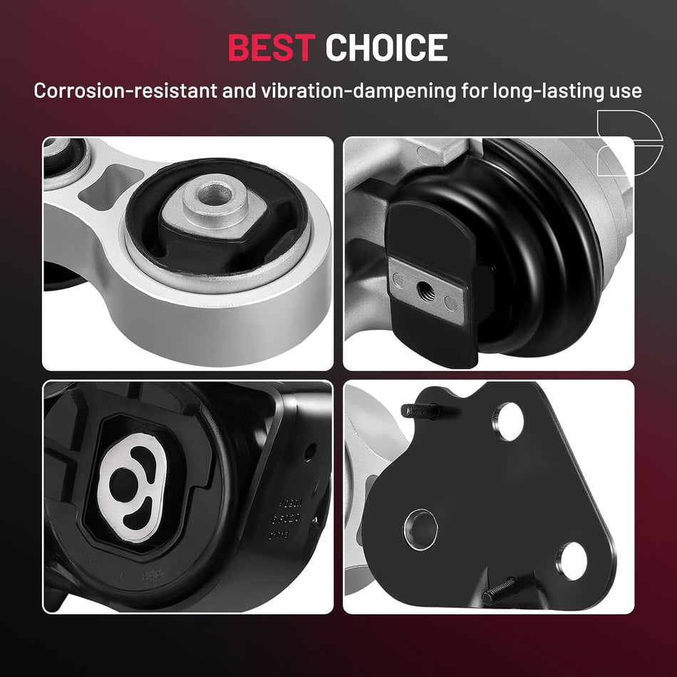 BDFHYK 3PCS Engine Motor and Trans Mounts Compatible with Lincoln MKX 2007-2010 3.5L V6, Compatible with Ford Edge 2007-2010 3.5L V6 Replace A5342, A5605, A5431,